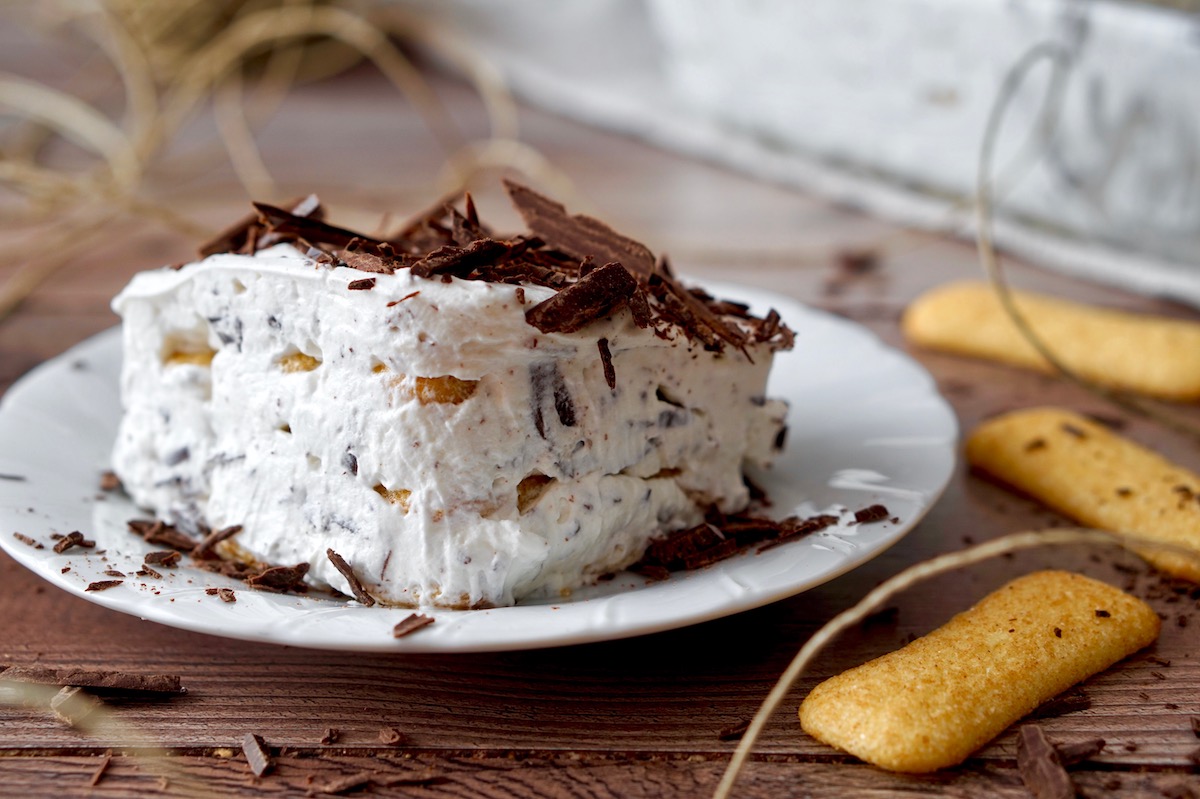 Little Ladyfingers Chocolate Icebox Cake