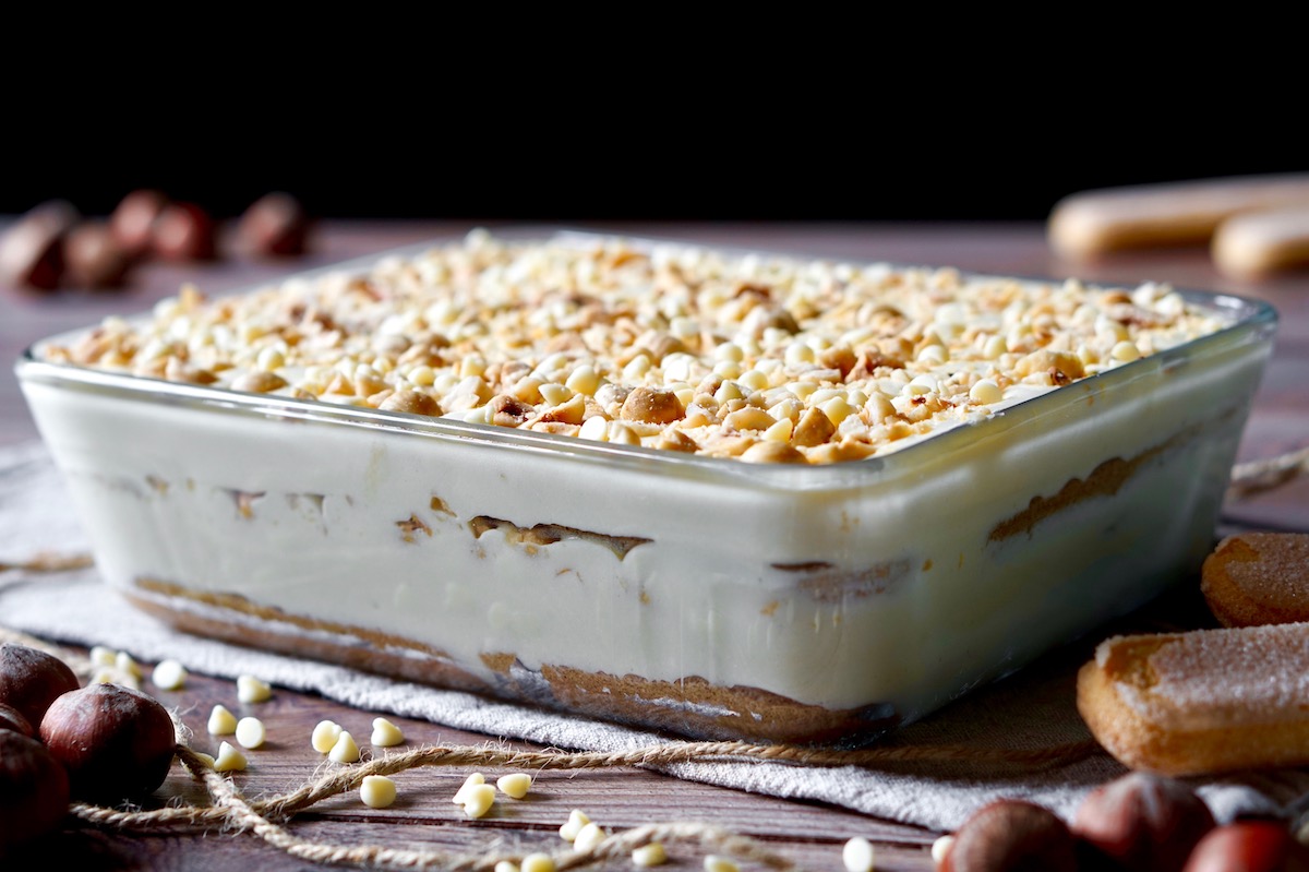 White Chocolate Hazelnuts Tiramisù