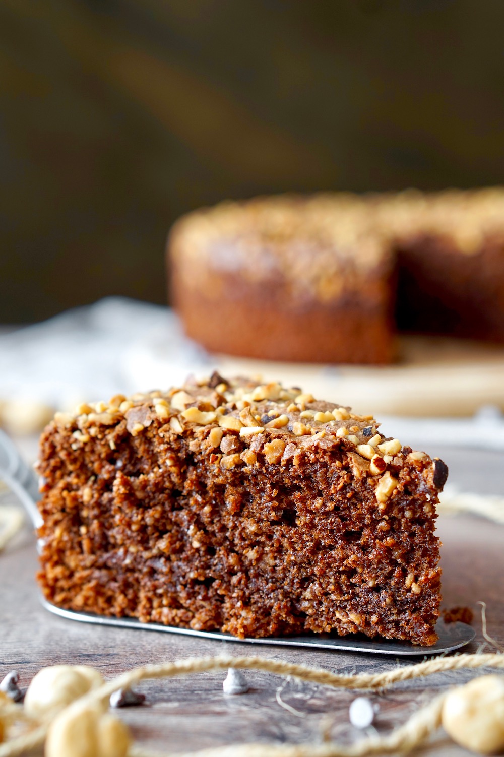 Flourless Chocolate Hazelnut Cake