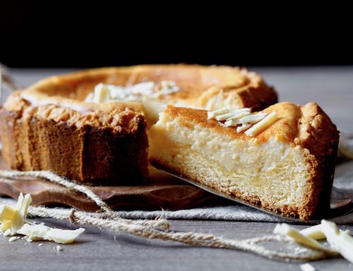 White Chocolate Ricotta Tart