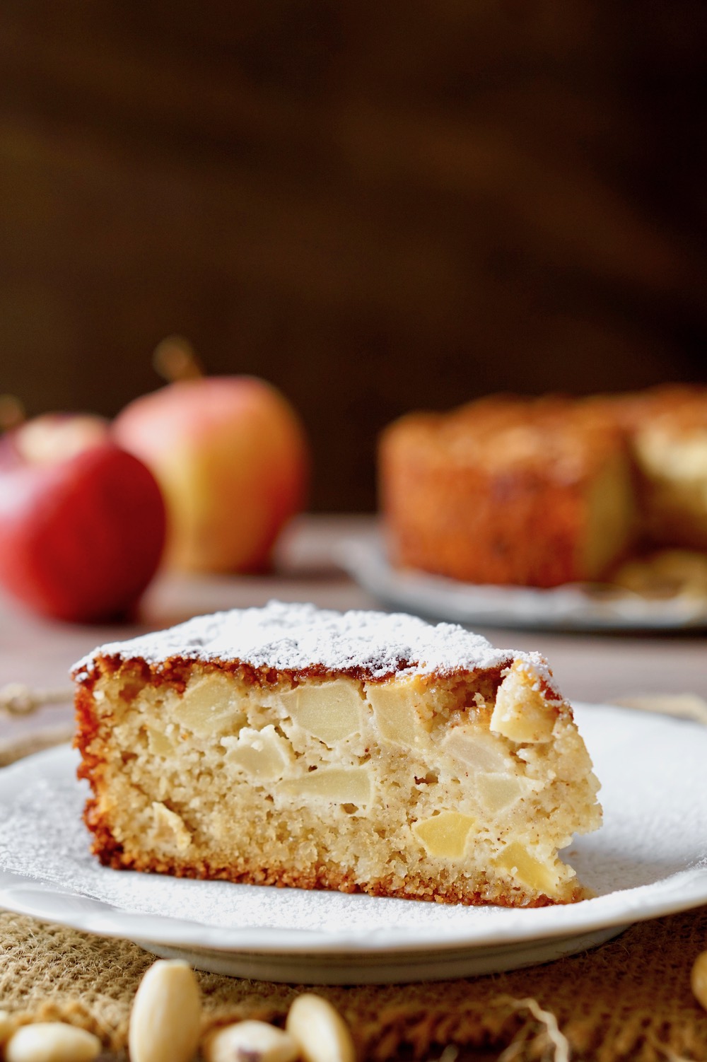 Flourless Apple Almond Cake